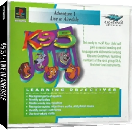 ZZZ(notgame):Lightspan - K9.5 1 - Live In Airdale — box-3D (US)