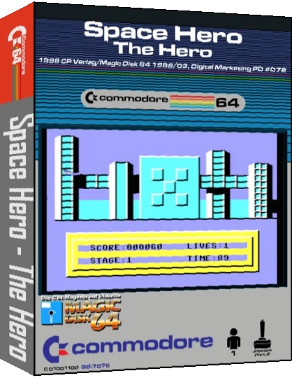 Space Hero : The Hero — box-3D (CUS)