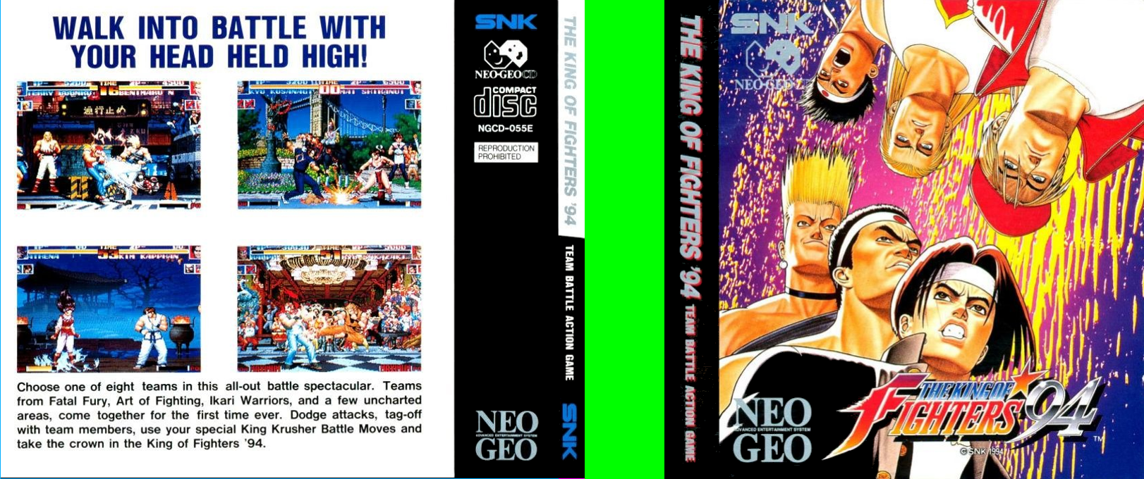 King Of Fighters '94, The — box-texture (WOR)