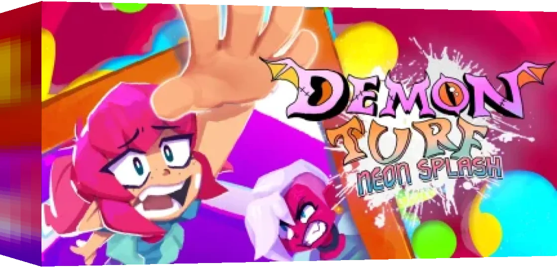 Demon Turf : Neon Splash — box-3D (WOR)