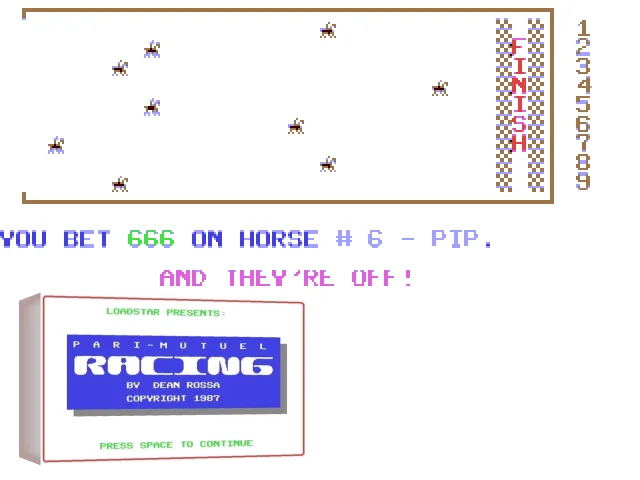 Pari-Mutuel Racing — mixrbv2 (WOR)