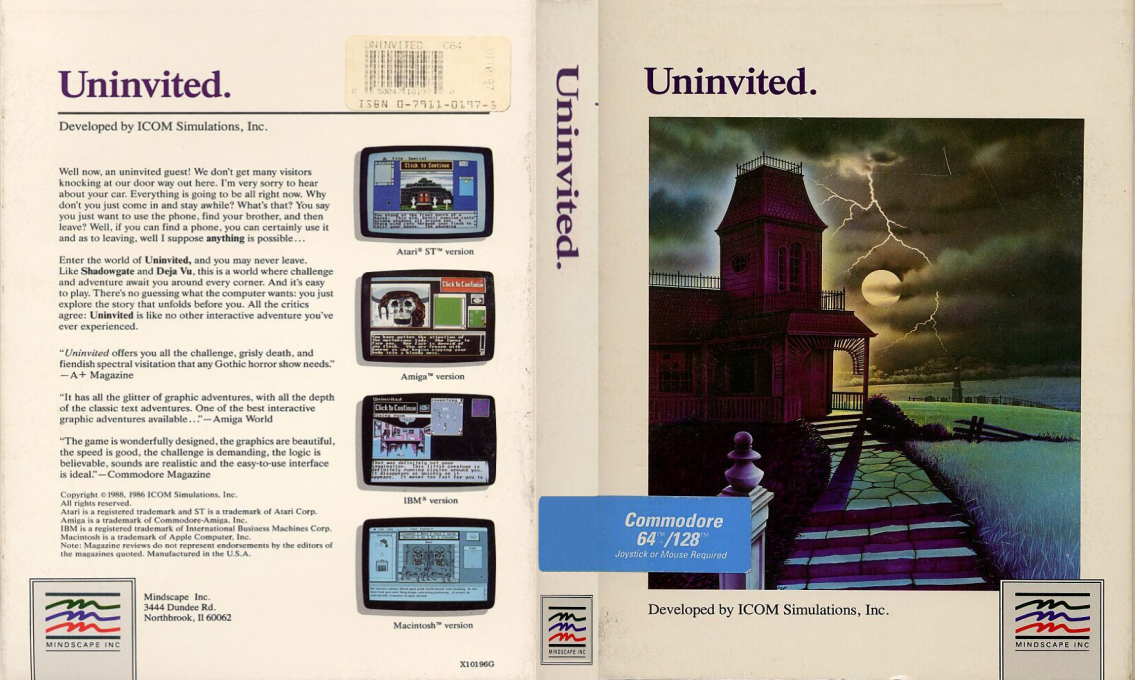 Uninvited — box-texture (US)