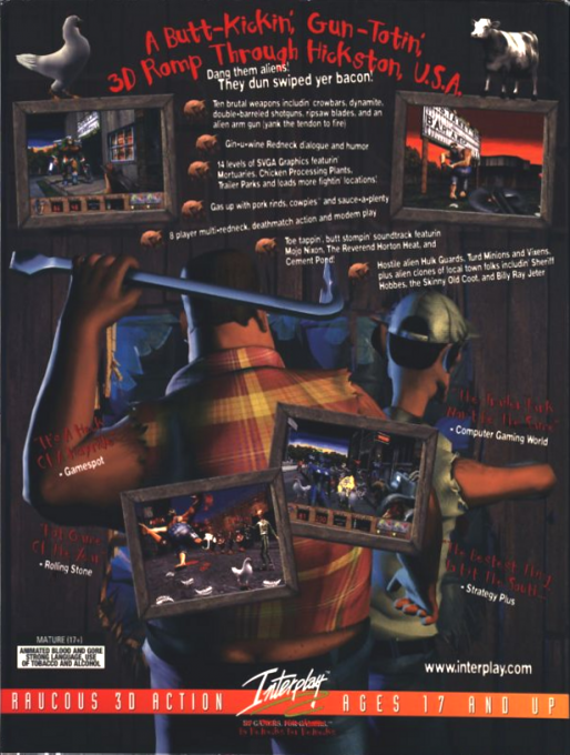 Redneck Rampage — box-2D-back (US)