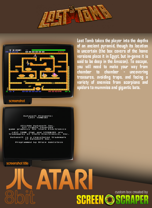 Lost Tomb — box-2D-back (SS)