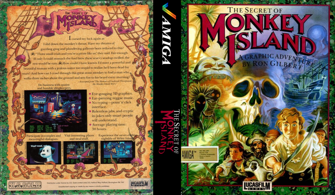 Secret of Monkey Island, The — box-texture (EU)