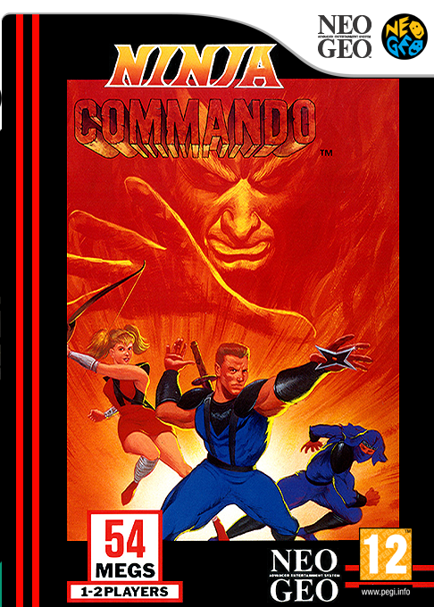Ninja Commando — box-2D (EU)
