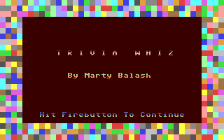 Trivia Whiz Construction Set — sstitle (WOR)
