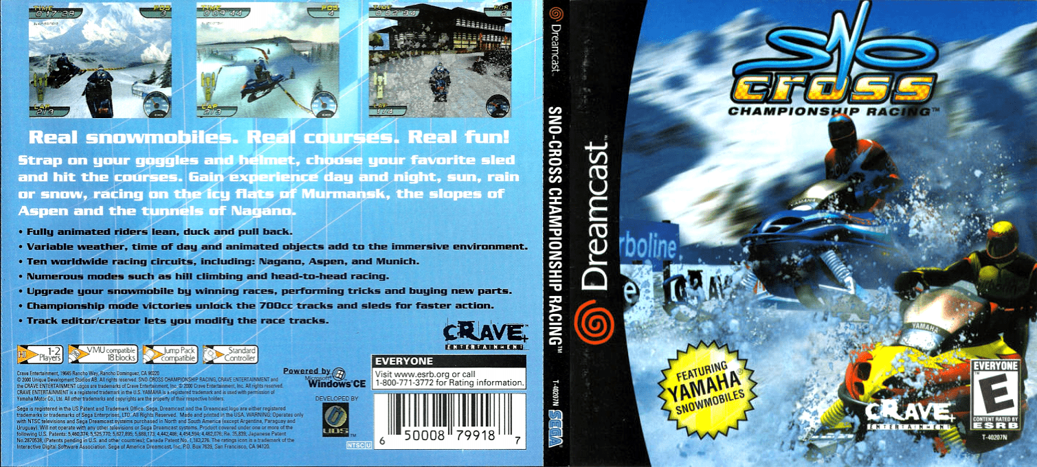 Sno-Cross Championship Racing — box-texture (US)
