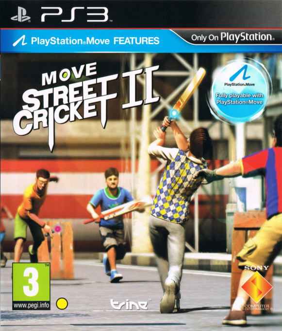 Move Street Cricket II box art