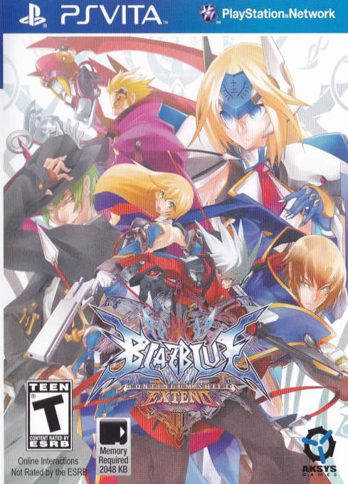 BlazBlue - Continuum Shift - EXTEND box art