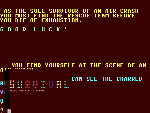 Survival : Air Crash — mixrbv2 (WOR)