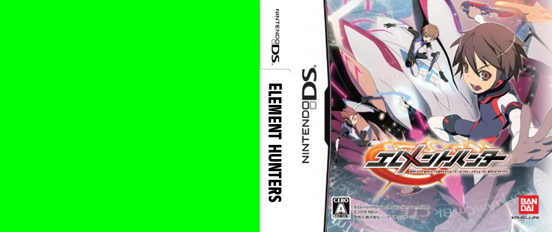 Element Hunters — box-texture (JP)