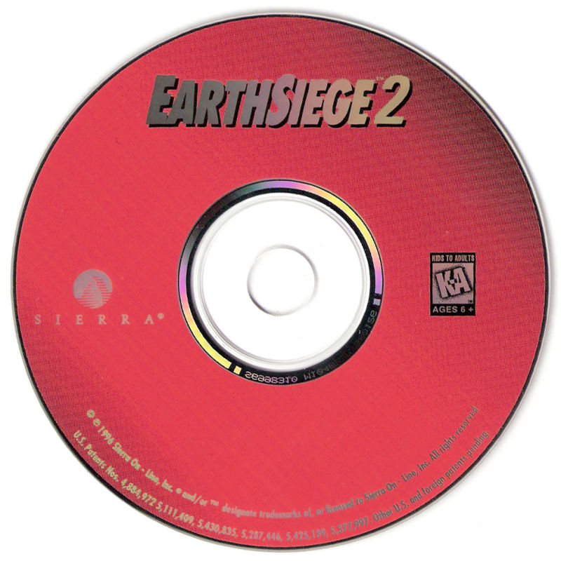 EarthSiege 2 — support-2D (US)