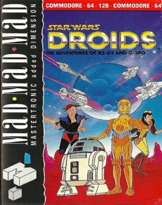 Star Wars - Droids (Mastertronic) box art
