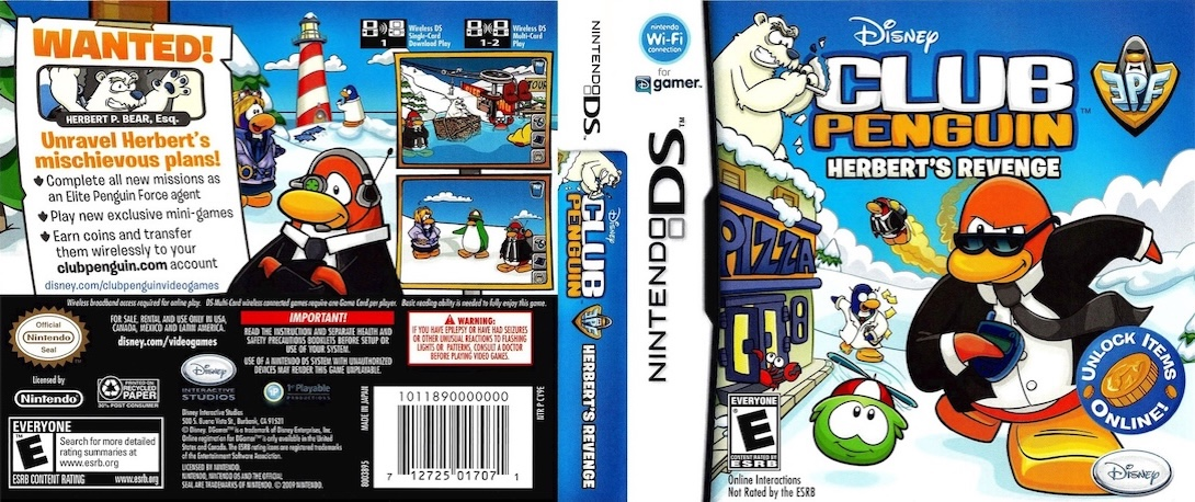 Club Penguin - EPF - Herbert's Revenge — box-texture (US)