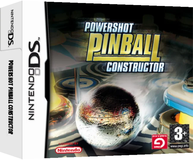 Powershot Pinball Constructor — box-3D (EU)