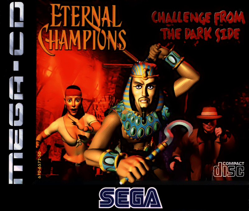 Eternal Champions - Challenge from the Dark Side — box-2D (EU)
