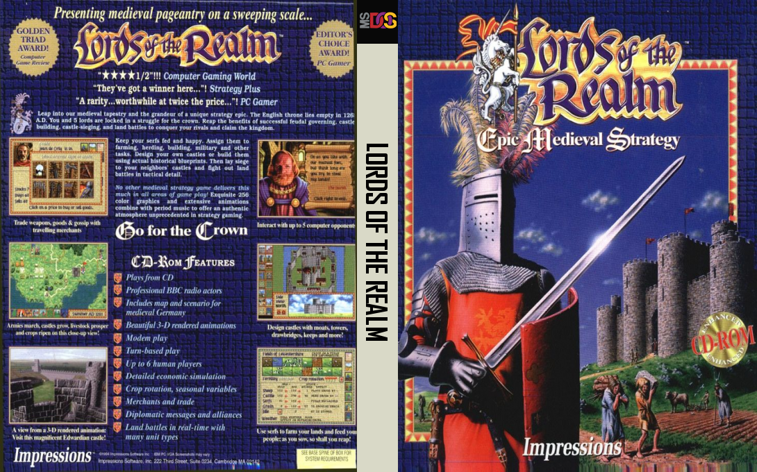 Lords Of The Realm — box-texture (US)
