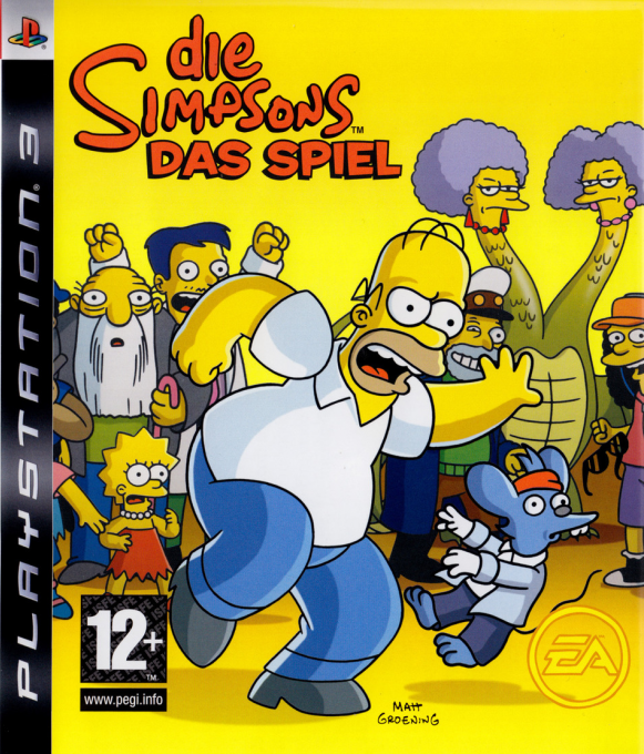 Simpsons, Die - Das Spiel — box-2D (DE)
