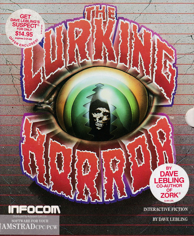 Lurking Horror, The box art