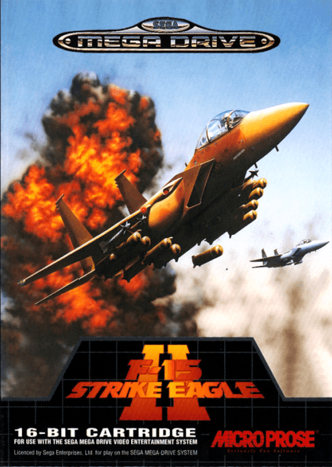 F-15 Strike Eagle 2 — box-2D (EU)