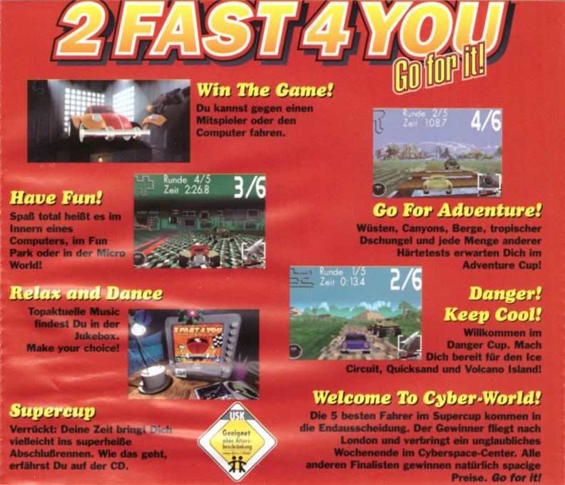 2FAST4YOU - Das Superheisse Bi-Fi Race — box-2D-back (CUS)