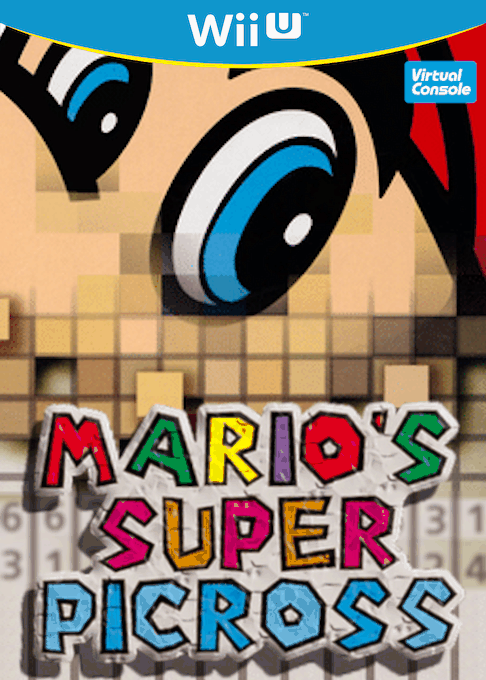 Mario's Super Picross box art