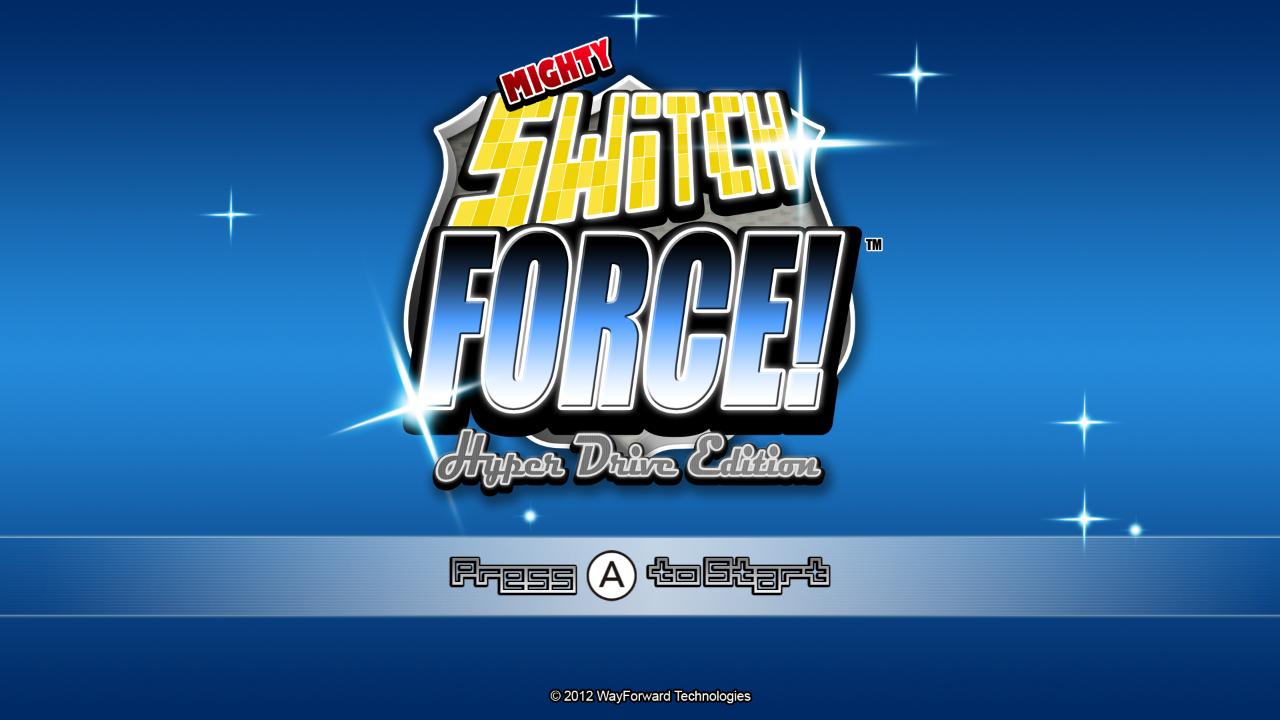 Mighty Switch Force! Hyper Drive Edition — sstitle (WOR)