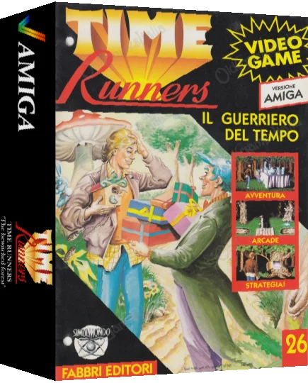 Time Runners 26 - The Time Warrior — box-3D (IT)