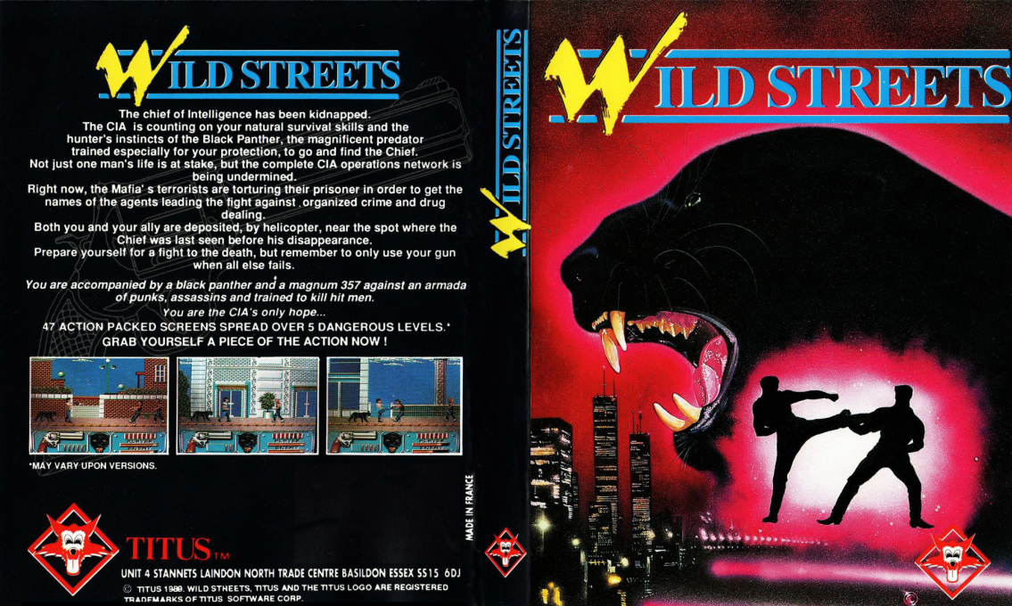 Wild Streets — box-texture (EU)