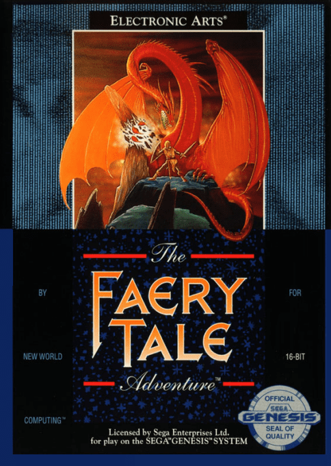 Faery Tale Adventure, The box art