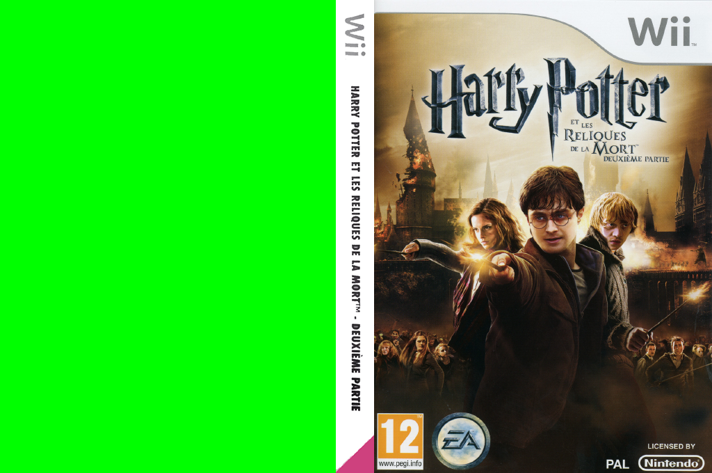 Harry Potter and the Deathly Hallows - Part 2 — box-texture (FR)