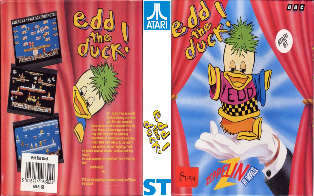 Edd The Duck! — box-texture (EU)