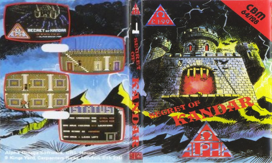 Secret of Kandar — box-texture (EU)