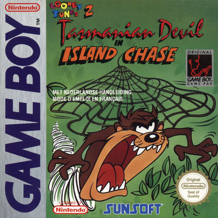 Looney Tunes 2 - Tasmanian Devil in Island Chase — box-2D (EU)