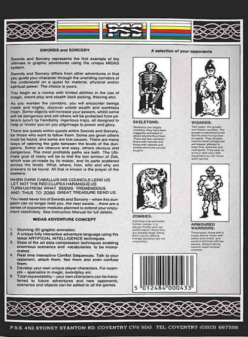 Swords And Sorcery — box-2D-back (EU)