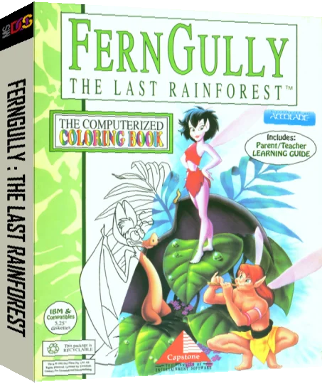 FernGully - The Last Rainforest — box-3D (US)