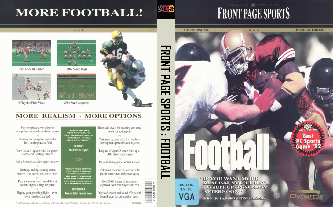 Front Page Sports - Football — box-texture (US)