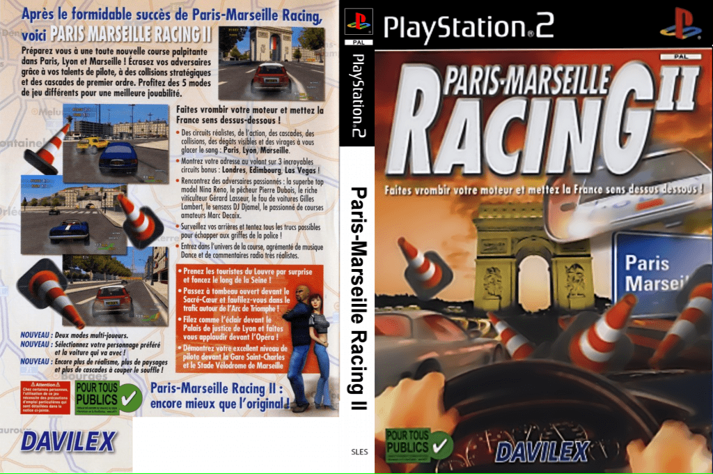 Paris-Marseille Racing II — box-texture (FR)