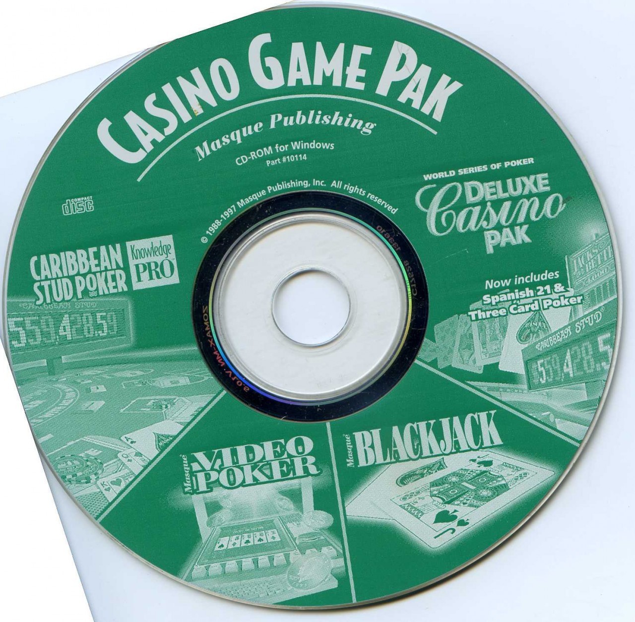 Masque Video Poker — support-2D (WOR)