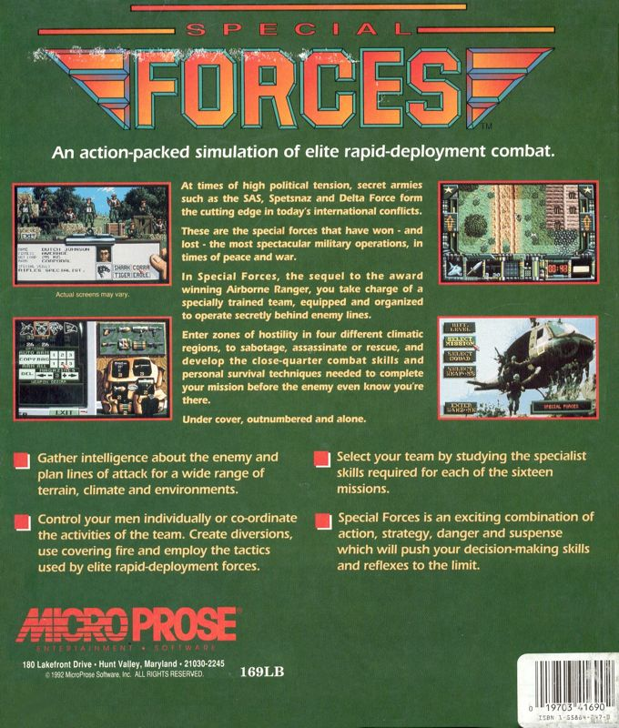 Special Forces — box-2D-back (US)