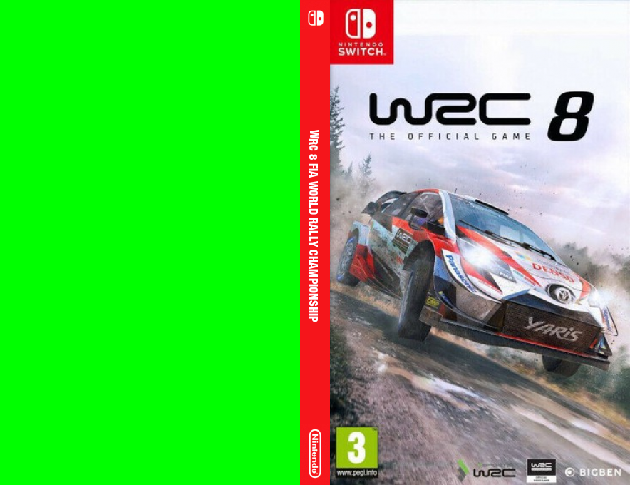 WRC 8 - FIA World Rally Championship — box-texture (EU)