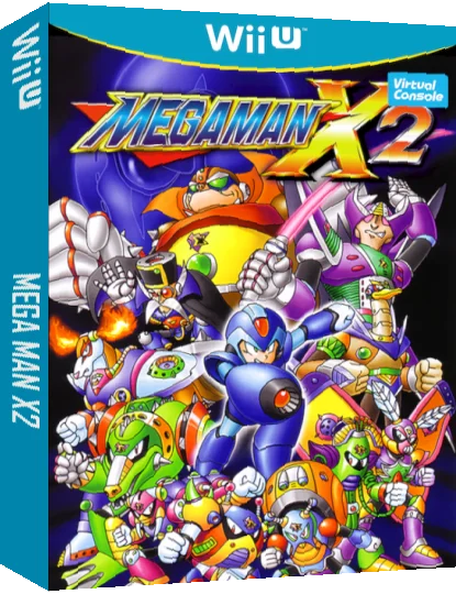 Mega Man X2 — box-3D (CUS)