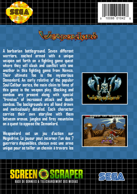 Weaponlord — box-2D-back (SS)