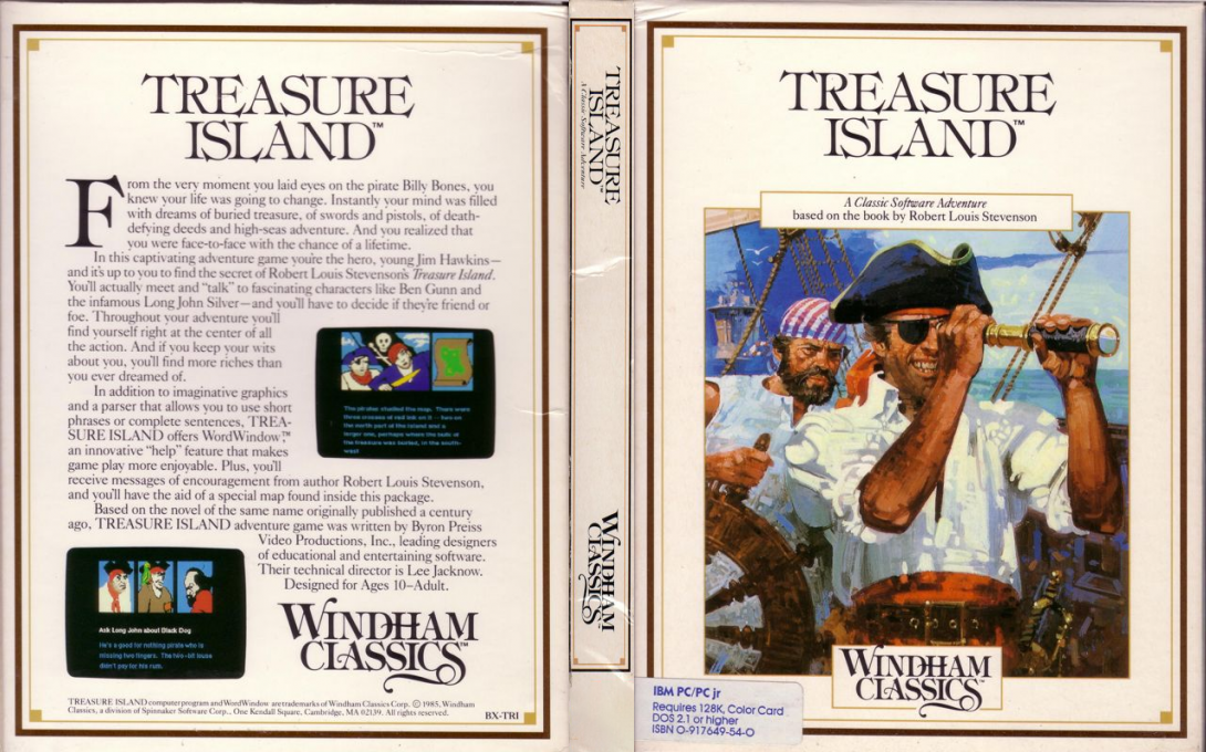 Treasure Island — box-texture (US)