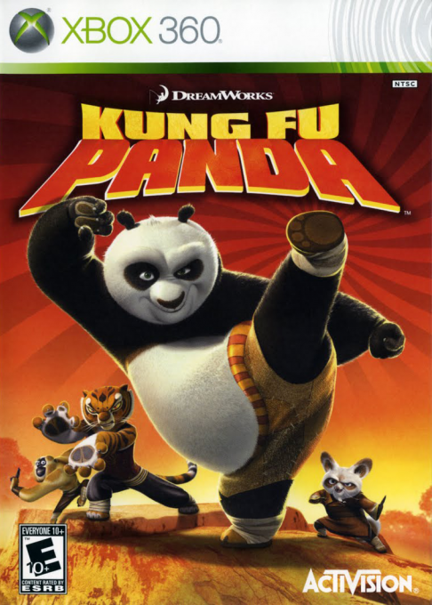 DreamWorks Kung Fu Panda box art
