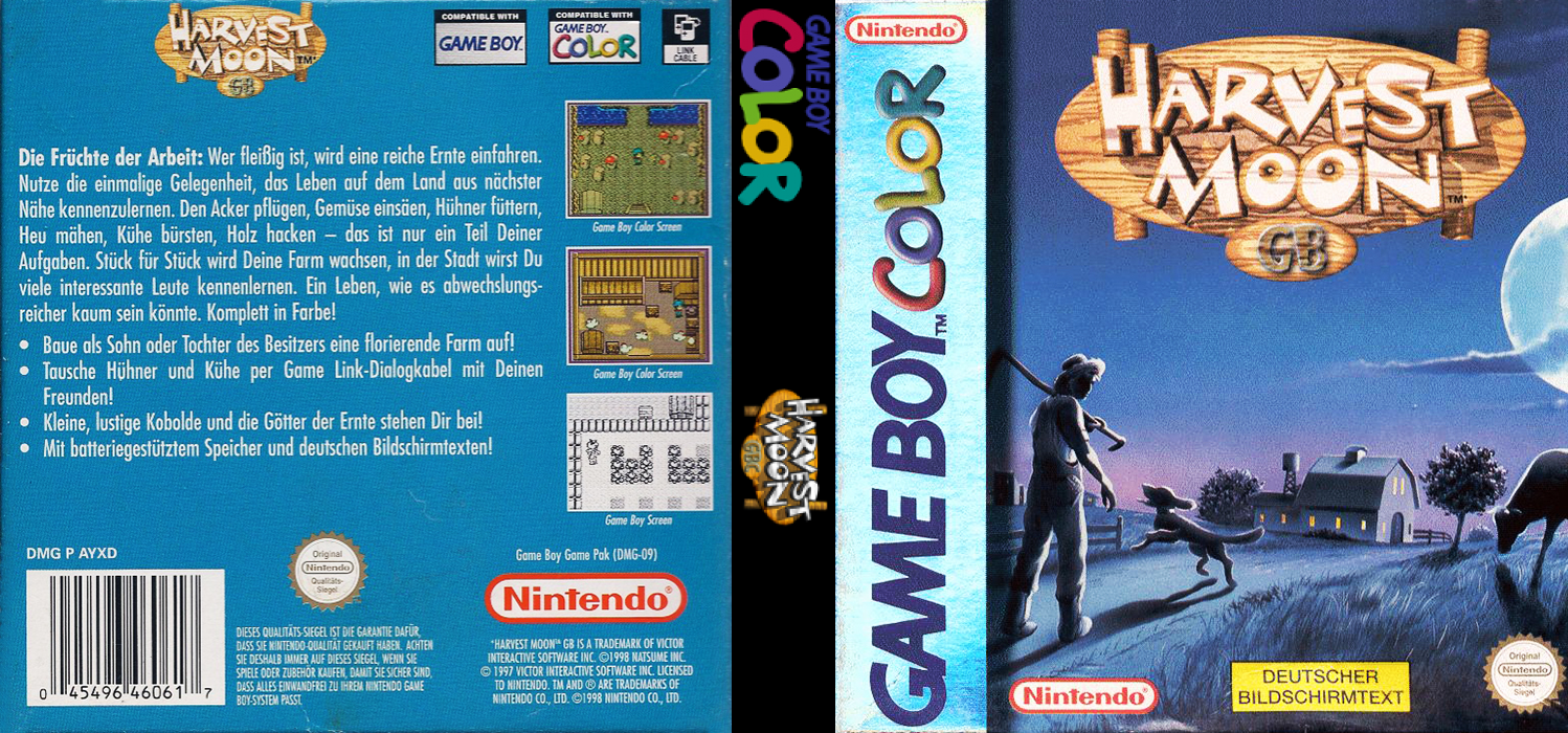 Harvest Moon GBC — box-texture (DE)