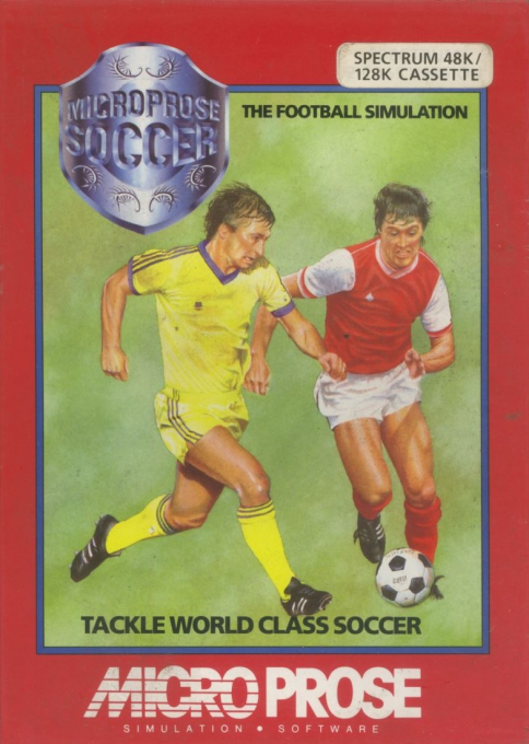 Microprose Soccer box art