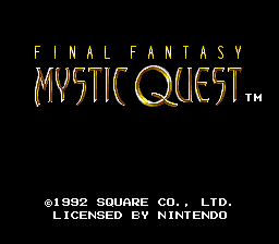 Final Fantasy : Mystic Quest — sstitle (US)
