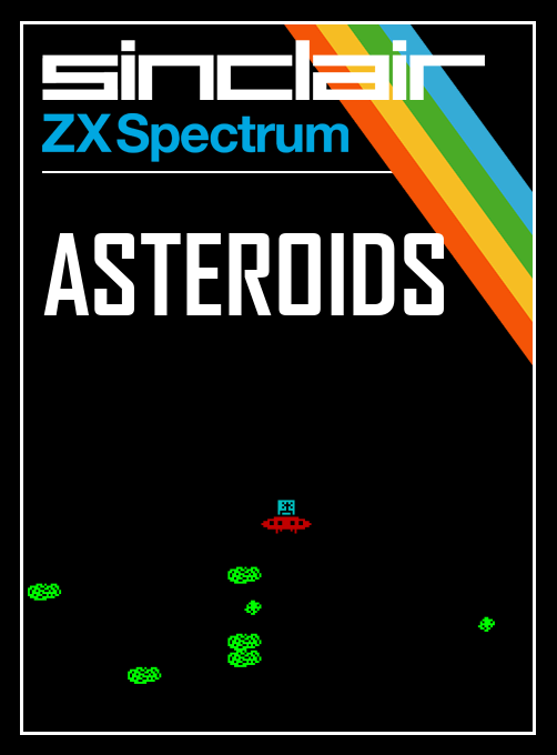 Asteroids box art